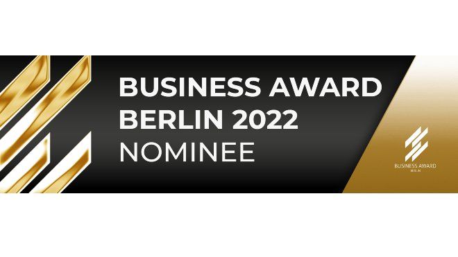 Nominiert für den Business Award Berlin 2022